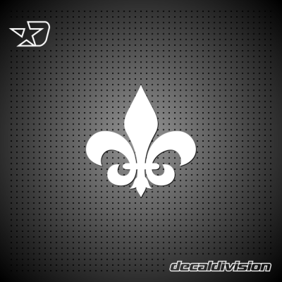 Fleur-de-lis Symbol Sticker